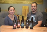 Rosalind Wong and Philip Wren are busy renovating their Heinlen Street building in anticipation of a year-end opening of a brewery and beer tasting room where they will serve their Bird Street beer.